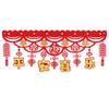 Decorative Chinese New Year Dragon Banners Felt Spring Festival Hanging Flag  Lunar New Year