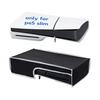 Mcbazel Dust Cover for Horizontal PS5 Slim Protective Cover Horizontal Dust Prevention Dirt Prevention Easy To Put On and Take Off Regular Version
