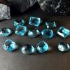 Natural Blue Aquamarine Loose Gemstone 100 ct Mixed Shape Lot for Jewelry Making and Gem Collections