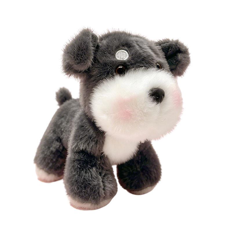 Cute Plush Toy of A Realistic Little Dog, Such As A Corgi or Shiba Inu.Cute Plush Toy of A Realistic Little Dog, Such As A Corgi or Shiba Inu
