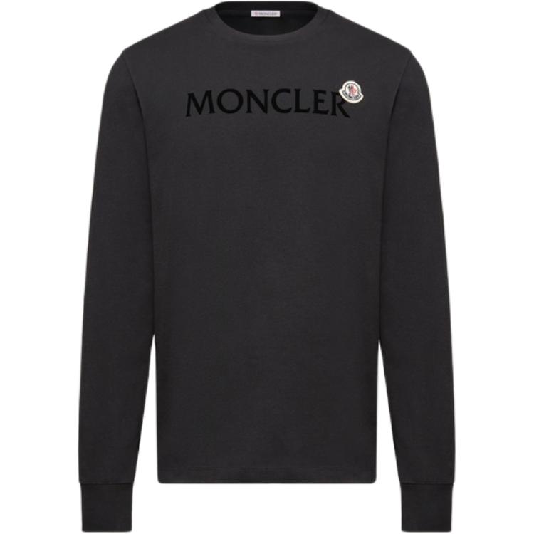 Joom Moncler Men's Ss26 Logo Crewneck Long Sleeve Casual Sweatshirt Sweatshirt L10918d0000989ayy999 Cm