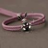 Mistletoe 925 Sterling Silver Adjustable Lovely Rabbit Bracelet