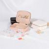 Wear Resistant PU Jewelry Container Travel Friendly Box for Organizing Small Accessories Stylish Jewellery Container