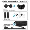 For Meta Quest 3 Portable VR Glasses Storage Bag Shockproof EVA Hard Shell Travel Carrying Case With Shoulder Strap VR Accessori