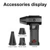2026 New HFX-05 Powerful Turbo Fan, 700g Shock Pressure Brushless Motor, Portable Vacuum Cleaner, Cordless Compressed Air Dust Collector