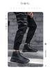 Men's Genuine Leather Black Martin Boots with Velvet, 2022 Spring High-Top Trendy Shoes