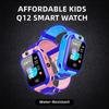 Q12 Kids Smart Watch IP67 Waterproof IPS Display Sleep Tracker Square Shape Android System