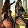 Hot Sexy Leopard Print Bodysuit Woman Sexy Lingerie Fishnet Bodystockings Erotic Dress Fancy Underwear Porn Cosplay Costume New