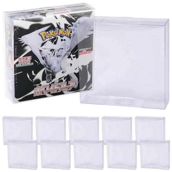 Pokemon Card Box Loader UV Cut Prevent Fading Compatible Shrink Wrap Poke Case Vertical Insertion Semi-Hard Regular Size Cost Performance