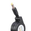 Stretchable USB To 4.0x1.7mm Plug Charging Cord Retractable Power Cable For 5V Mini Fan Speakers Game Consoles
