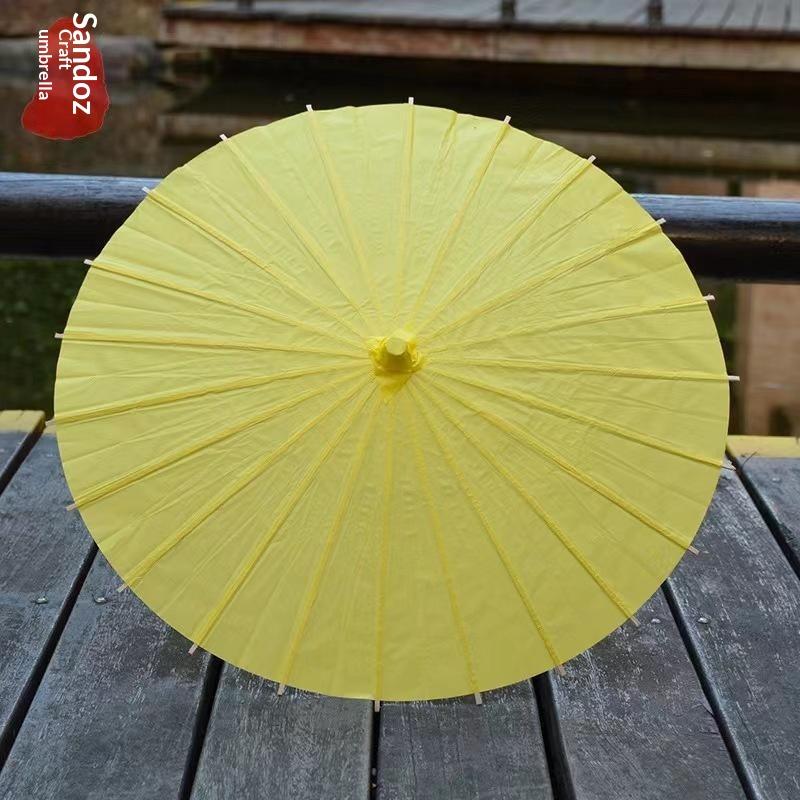 20/30cm Ručně vyráběný barevný papírový deštník Svatba Tradiční Dětský DIY Malování Papírový deštník Dekorace Umění a řemesla