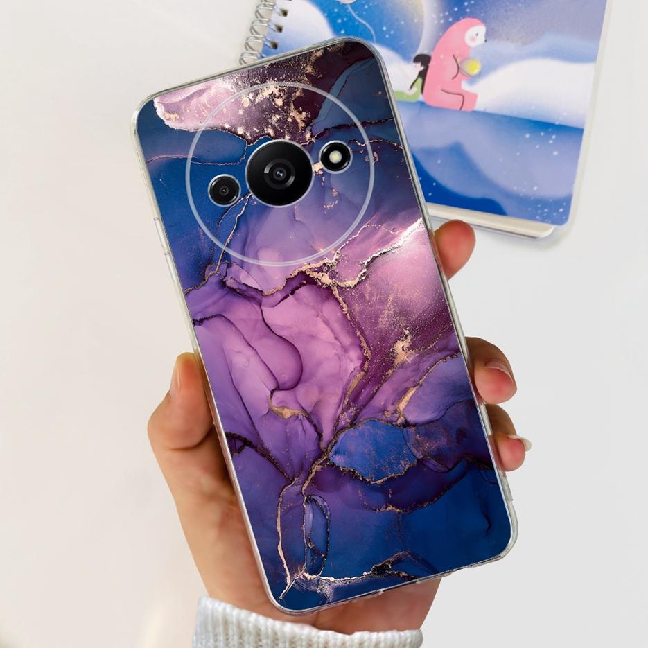 For Xiaomi Redmi A3 Case Cute Fashion Painted Cover Soft Silicone Protective Shell For Xiaomi Redmi A3 RedmiA3 Phone Case Bumper