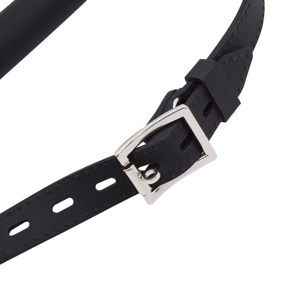 Adult One-Line Silicone Bar Bone Mouth Ball Ball Gag Dog Bone Mouth Tone Lesson Slave European and American Ball Gag Sex Toys