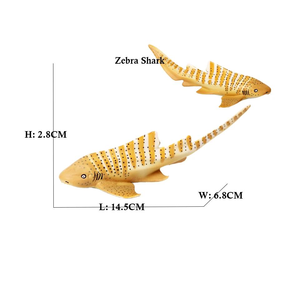 Marine Toy Animals Figures Sword fish Sailfish Salmon Shark Piranha Animal Figurines Action Figure Children Toys Games kids Gift