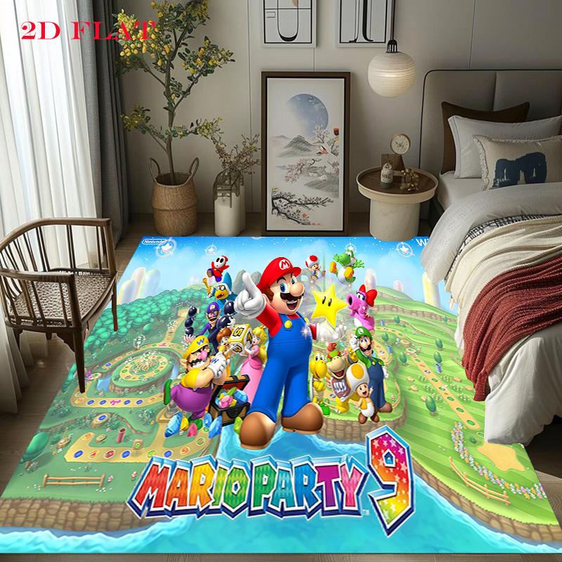 Vibrant Diamond Cartoon Character Print Carpet Home Decor Floor Mats Bathroom Mat Protective Pad Room