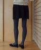 LAMINEZ Even Knit Mini Skirt - Black