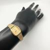 Used In Good Working Condition Orient Watch Ladies Square Gold Quartz New Battery ORIENT