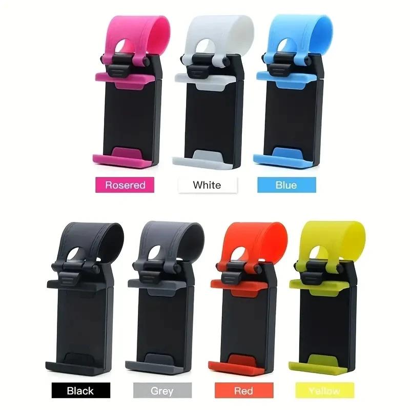 Neue Universelle Auto-Handyhalterung Auto Lenkrad Auto Navigationsgestell Teleskopklemme Mobiltelefone Auto-Handyhalter