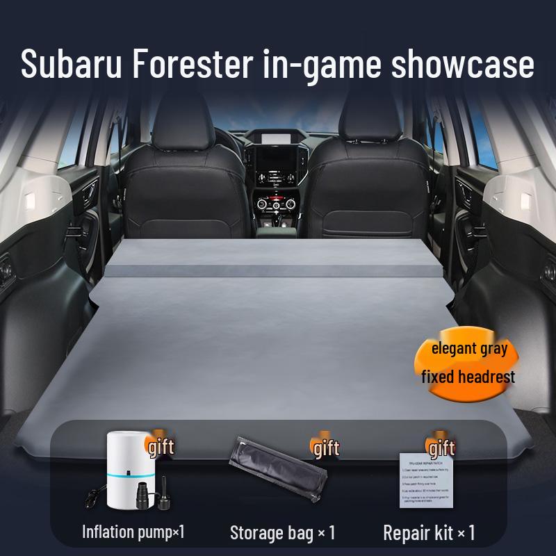 Subaru Forester Inflatable Car Bed: Auto Trunk Mattress & Rear Seat Sleeping Pad