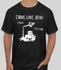 Rijd als Jehu Yank Crime Punkrockmuziekband T-shirt