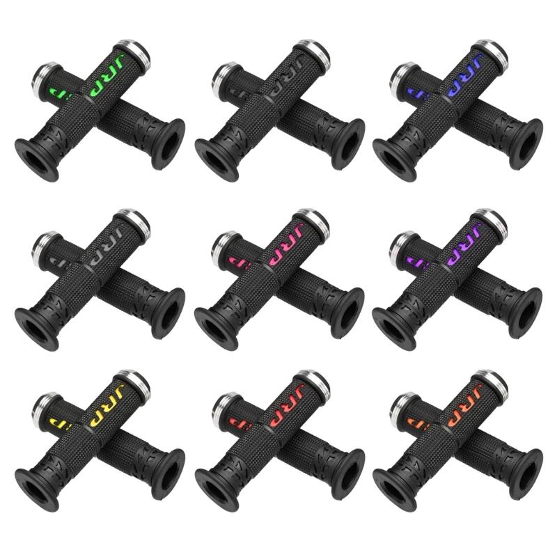 Lightweight Aluminum Motorbike Hand Grips with Ergonomic Curves for Reduced Fatigue During Long Rides Improved Stability
