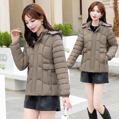 Winter neue leichte und dünne Baumwollkleidung Damen kurz kurz kurz schlank und dünn Baumwollkleidung Neue Baumwolljacke