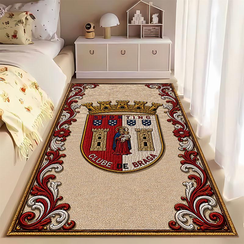 Sporting Clube De Braga Logo Suitable As a Non-slip Mat for the Living Room or Bedroom Sofa