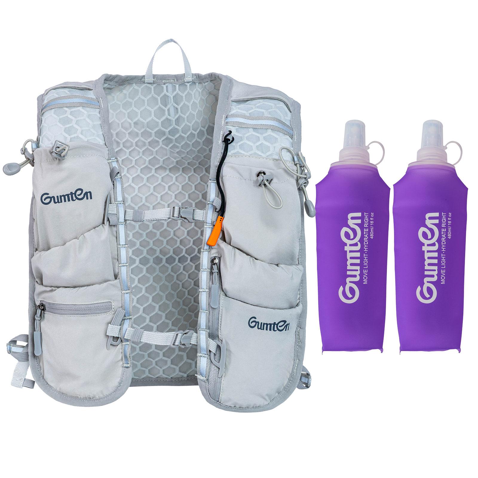 Trail Hydration Running Vest with 480ml Hydration Water Bottle Outdoor Lightweight Outdoor Bag Running Vest