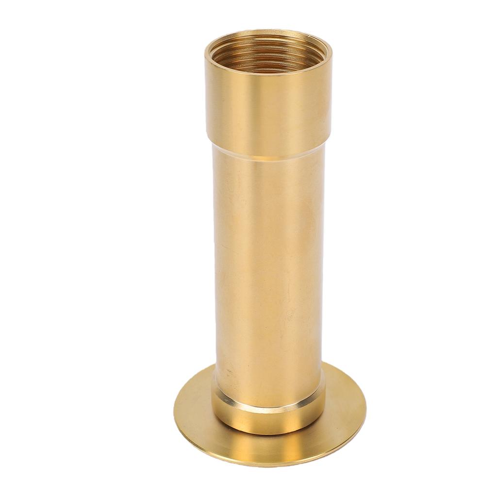 Brass Mushroom Fountain Nozzle 1 Inch Thread Waterscape Spray Head Versatile Rust Proof for Pond Pool Aquarium