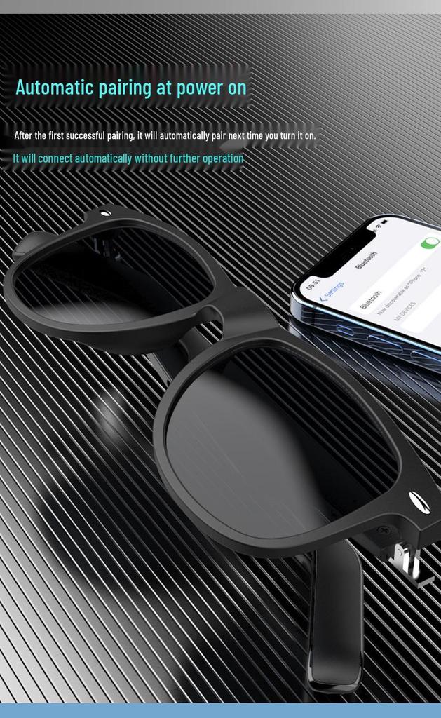 AI Smart Glasses with Ultra-long Battery & Cycling Navigation