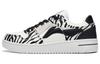 Tianji Synthetic Leather Slip Resistant Abrasion Resistant Low Top Skateboard Shoes Men's White Black AGCT375-4