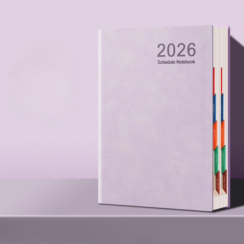 2026 Schedule Planner One Page Per Day Self Discipline Tracker Efficiency Notebook Custom Calendar Essential