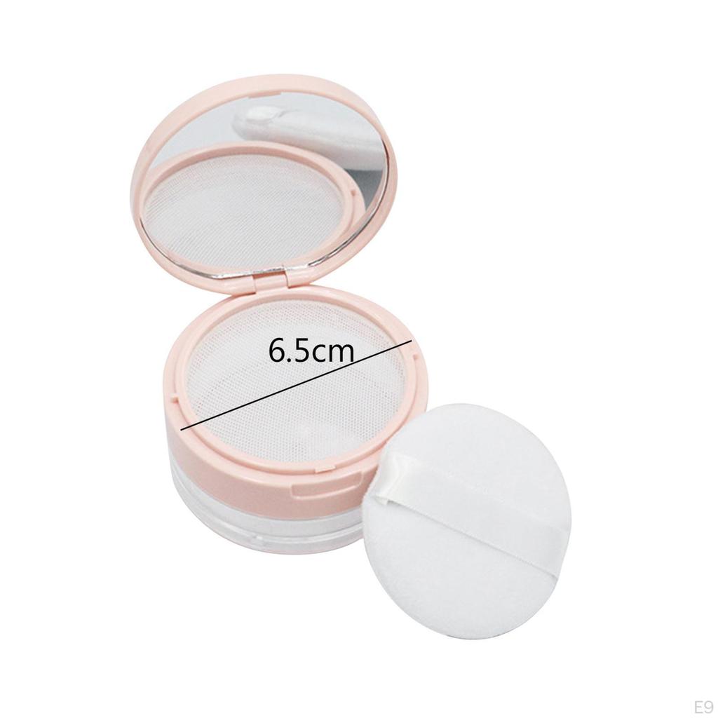Empty Loose / with Sifter Lid Reusable DIY Cosmetic Jar/ Makeup