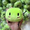 Game Stardew Valley Junimos Cosplay Keychain Green Cute Apple Elf Plush Cotton Doll Backpack Pendant Keyring Accessories