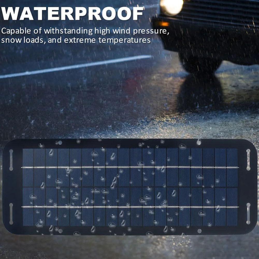 Versatile Solar Battery Charger Monocrystalline Trickle Charger Portable Solar Cells  RV