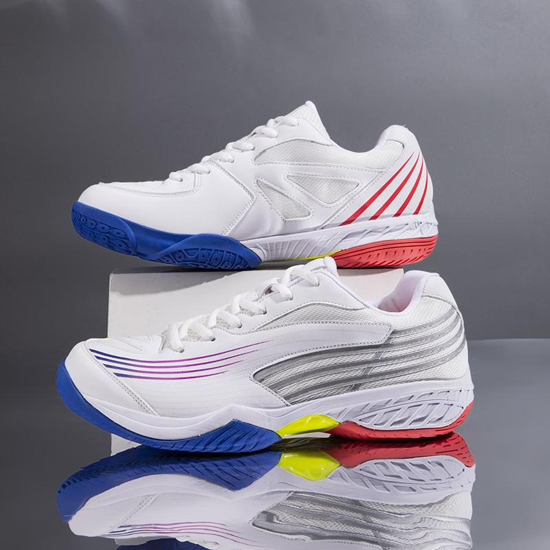 

Профессиональные мужские кроссовки для настольного тенниса, парные бадминтонные кроссовки, кроссовки для соревнований и тренировок по теннису, мужская спортивная обувь Zapatillas 35 синий