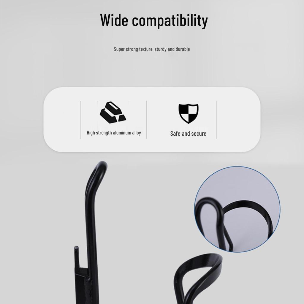 Integrated Metal Water Bottle Cage for Mountain Bikes