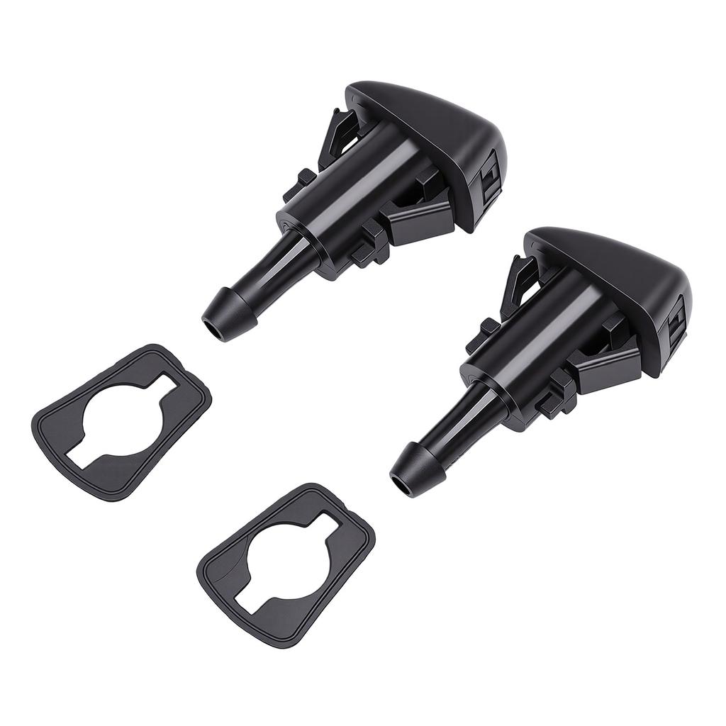 Windshield Washer Nozzle Kit Replacement For RAM 1500 2500 3500 PICKUP 5160308AA Windshield Wiper Jet Washer Nozzle