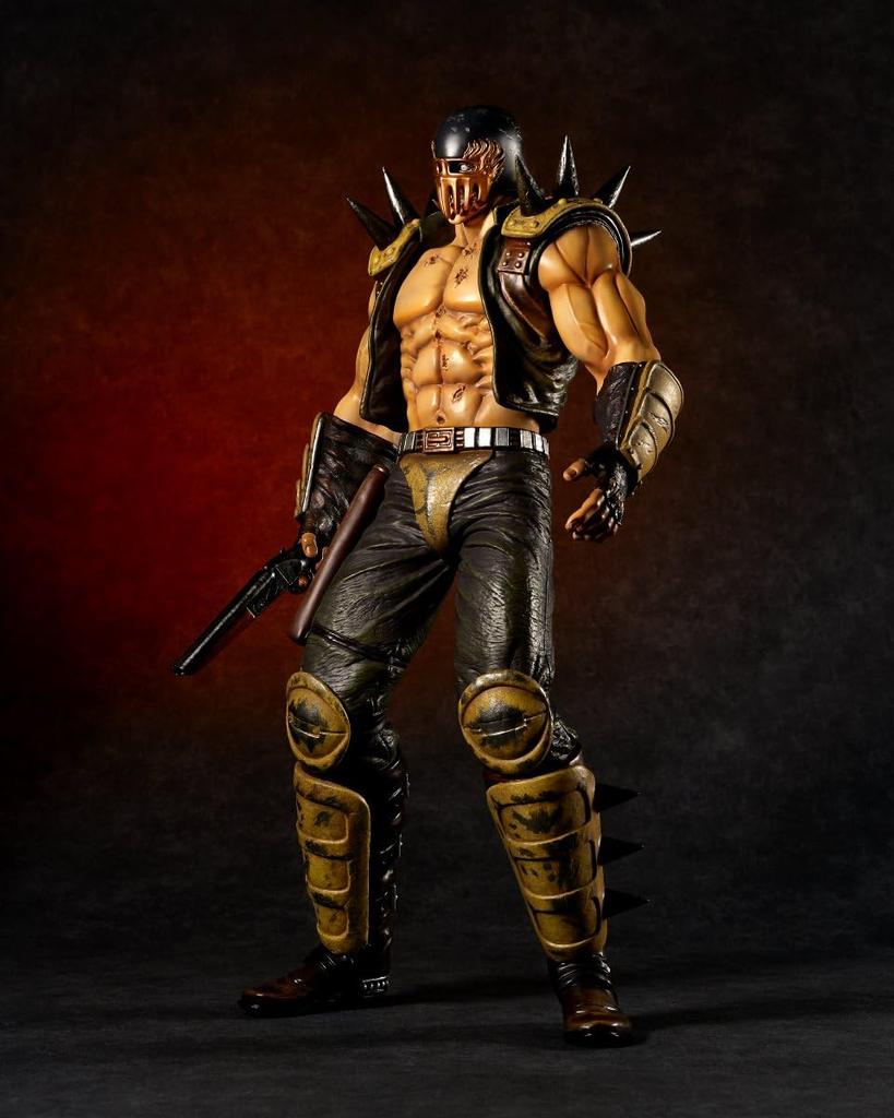 Kaiyodo Mega Soft Vinyl Fist of the North Star Jagi, approximately 500mm tall, non-scale PVC pre-painted, finished figure