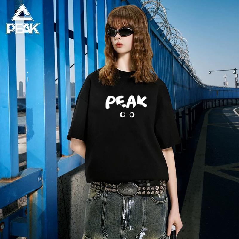 Peak Quick-Drying Short Sleeve T-Shirt And Shorts Set With Round Neck Cute Cartoon Design Unisex Activewear DF64269121101