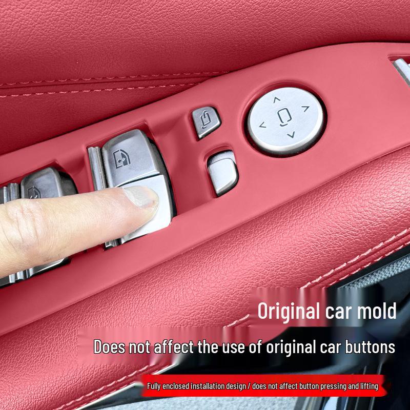 Interior Upgrade Kit for BMW X5, X6, X7 (2019-2025): Window Button Frames & Lift Panels