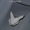 Piaggio motorcycle electric car all-metal decorative sticker 3D three-dimensional modified shield logo front windshield side logo badge