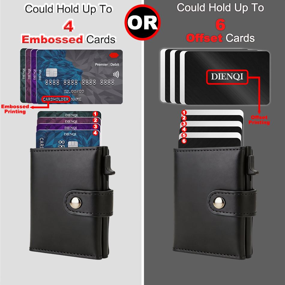 Rfid Carbon Fiber Men Wallets for Airtag Luxury Slim Mini Credit Card Holder Wallets for Men Air Tag Tracker Minimalist Purse