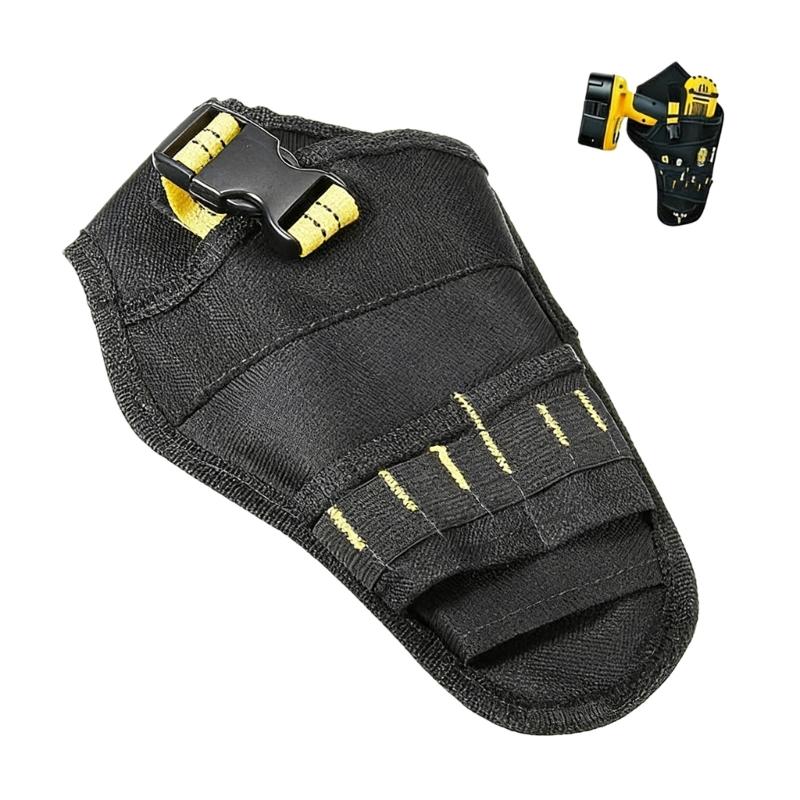 Lightweight Multiple Pocket Tool Bag Case For Drill And Tool Featuring Reinforced Oxford Materials And Comfortable Strap