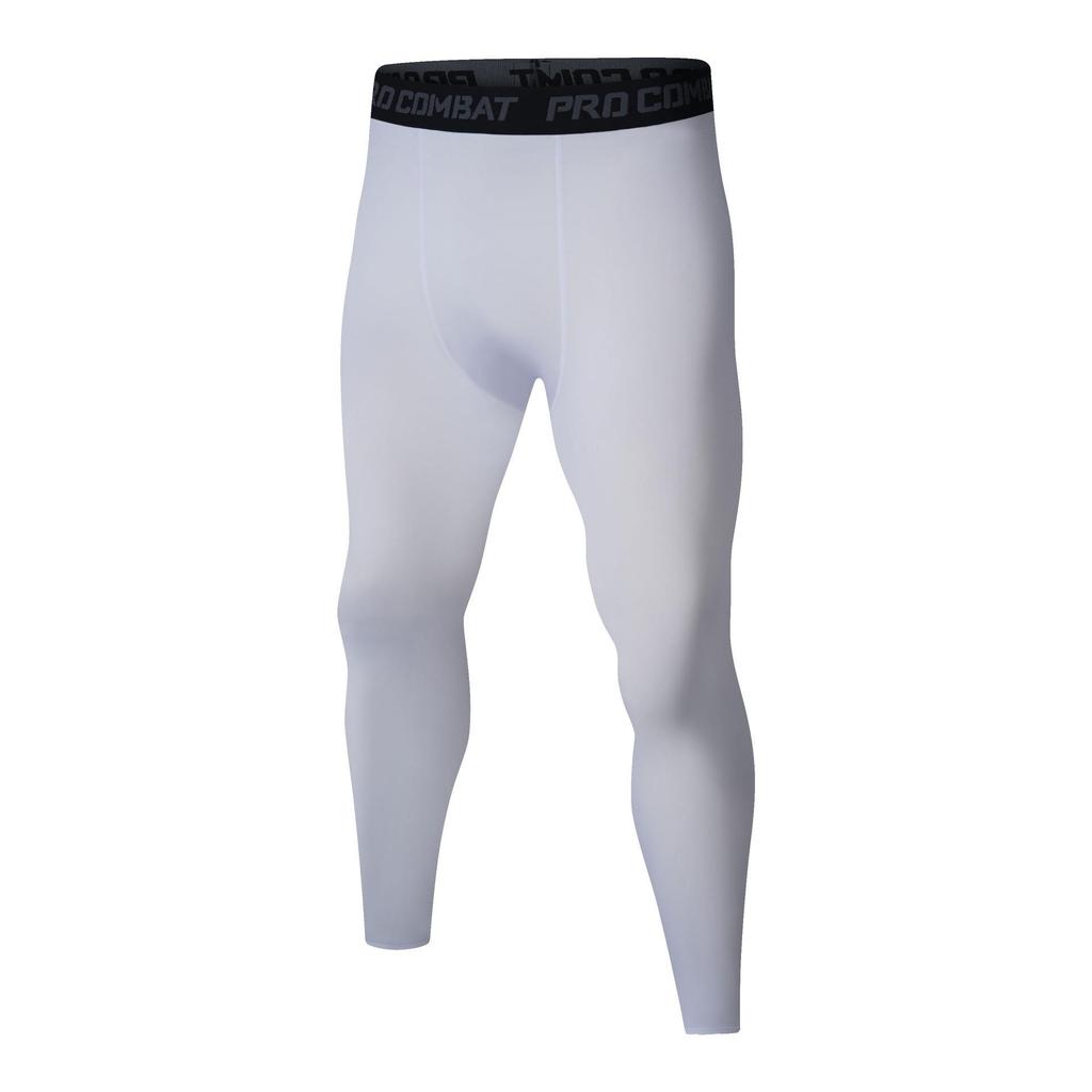 Men's High Elastic Quick-Dry Compression Training Shorts - Basketball Base Layer, Five-Point Length.