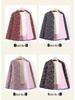 Grandma's Winter Floral Cotton Jacket with Velvet Lining - Warm, Thickened, Small Size for Elderly Women
