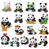 Mehr Arten Mini Kawaii Panda Mikro-Bausteine Niedliche Tier-Bausteine Schreibtischdekoration Kinderspielzeug Geschenk
