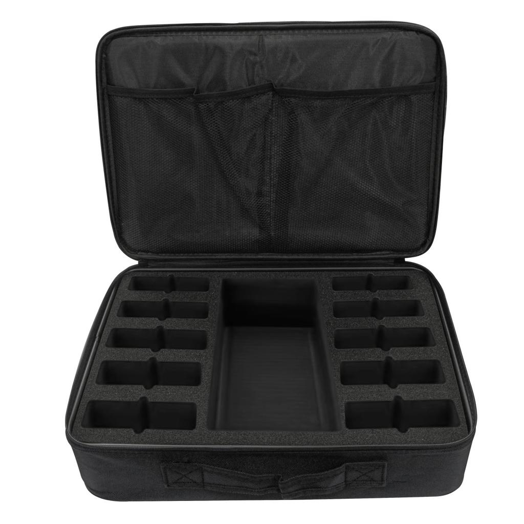 1pc Portable High-Capacity Instrument Equipment Tool Bag Made Of Thick Oxford Cloth Wear-Resistant Durable Sponge Storage Bag