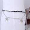 Waist Chain Female Butterfly Chain Decorative With Short Skirt Trousers Thin Belt Waist Chain