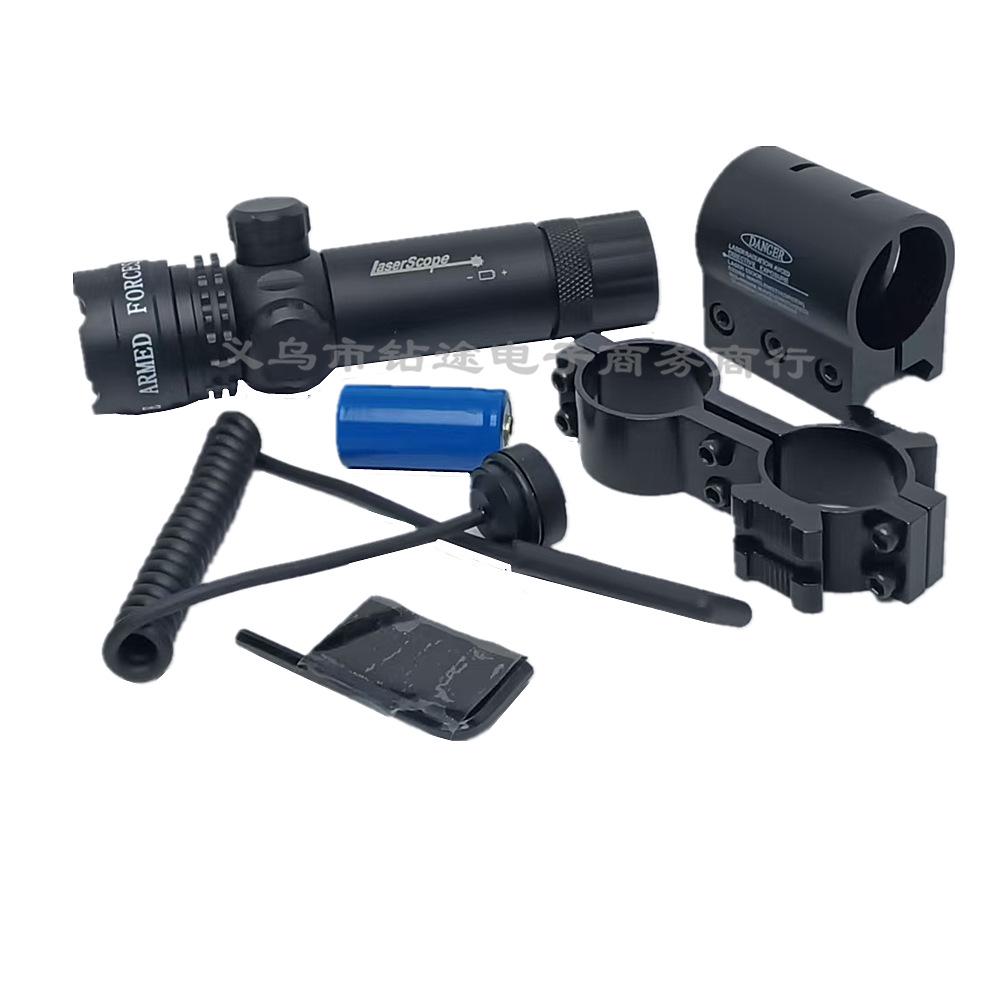Adjustable Tactical Red Green Dot Sight with Infrared Laser Pointer